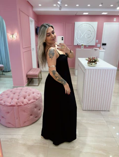 VESTIDO LONGO PRETO na internet