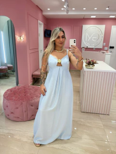 VESTIDO LONGO AZUL