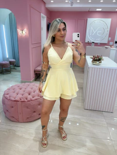 MACACÃO AMARELO MANTEIGA - comprar online