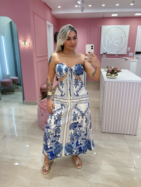 VESTIDO LONGO MULTIFORMAS OUTFIT FARM