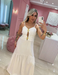VESTIDO LONGO BRANCO
