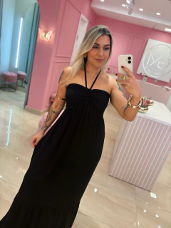 VESTIDO LONGO MULTIFORMAS PRETO - comprar online