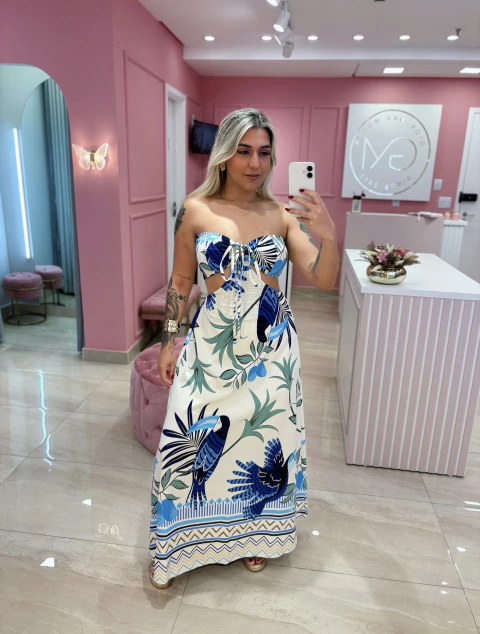 VESTIDO LONGO MULTIFORMAS OUTFIT FARM