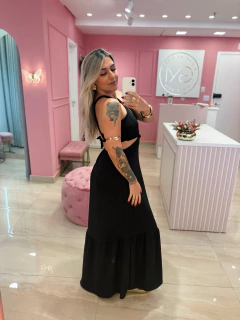 VESTIDO LONGO PRETO na internet