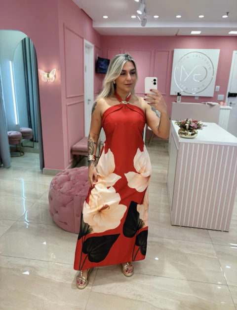 VESTIDO LONGO OUTFIT FARM