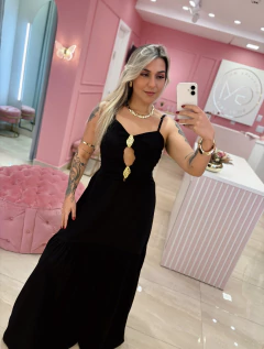 VESTIDO LONGO PRETO - comprar online