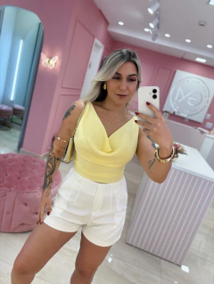 BLUSINHA AMARELO MANTEIGA - comprar online