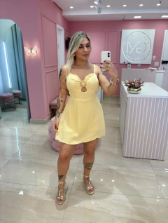 MACACÃO AMARELO MANTEIGA - comprar online