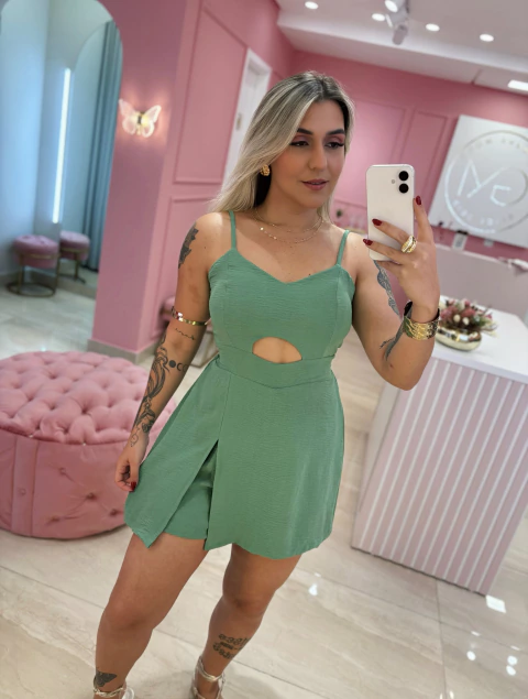 MACACÃO VERDE MENTA