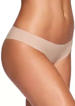 Calcinha Biquíni em Microfibra Corte a Fio Valisere Chocolate 44214 - DUH INTIMATES