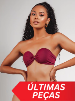 Sutiã Tomara Que Caia Super Sustentação Bordô 5311 - comprar online