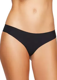 Calcinha Biquíni em Microfibra Corte a Fio Valisere Preto 44214 - DUH INTIMATES