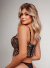 Top Cropped em Renda Tomara Que Caia Animal Print 9004 - DUH INTIMATES