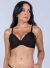 Sutiã Rendado Com Bojo Triangular Duhellen Preto 5395 - comprar online