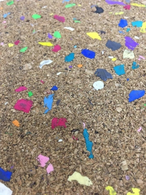 Corcho 30 X 30 4 Mm C/Goma Eva