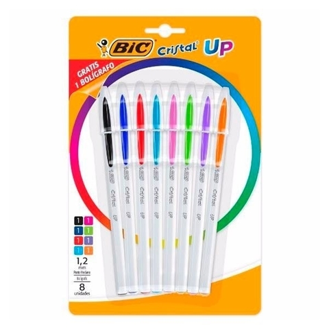 Boligrafo Bic Cristal Up X 8