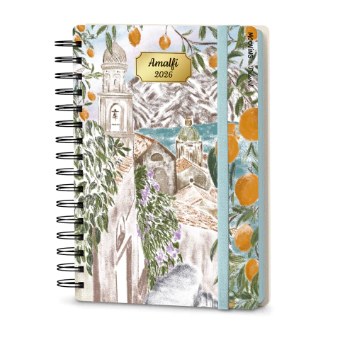 Agenda Mooving 10 X 15 Travel 2 Dias Por Pagina - Clips Librería