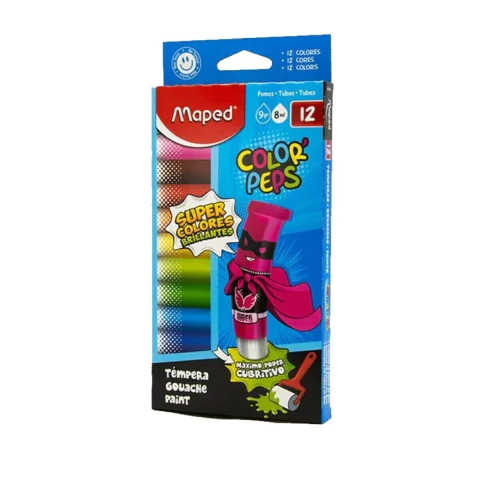 Tempera Maped X 12 Surtidas - comprar online