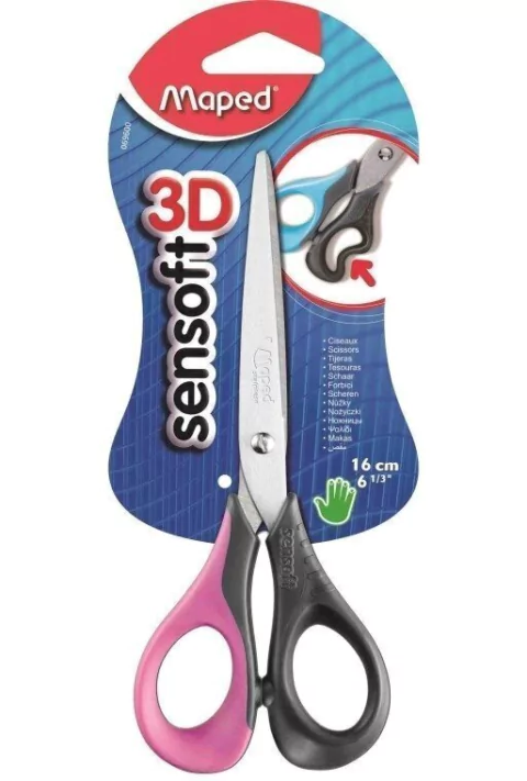 Tijera Maped Sensoft 16 Cm Blister