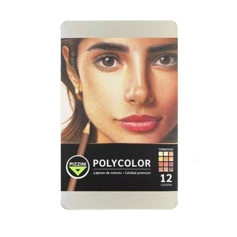 Pinturitas Pizzini Polycolor X 12 Lata Terrosos Lp12 Set2 - comprar online