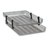 Bandeja Pizzini Oficio Plastica 2 Pisos A Bisagra - comprar online