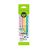 Boligrafo Pizzini Retractil X 4 Azul Cuerpo Pastel