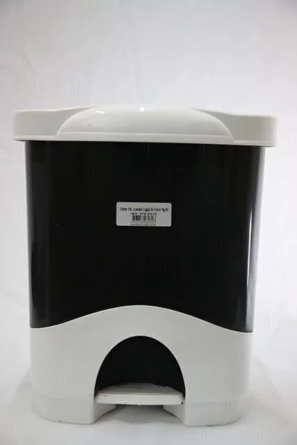 Cesto Papelero A Pedal Bi Color - comprar online