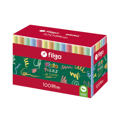 Tizas Filgo X 100 Colores