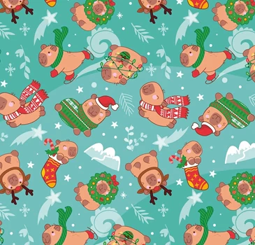 Papel Regalo Muresco Navidad Capibara 109 815 - comprar online