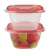 Contenedor Rubbermaid Take Alongs Cuadrado Profundo 1.2 Lts en internet
