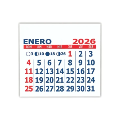Calendario Mensual Mignon - comprar online