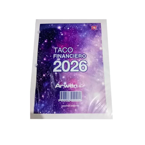 Taco Financiero 2025 Arwen - comprar online