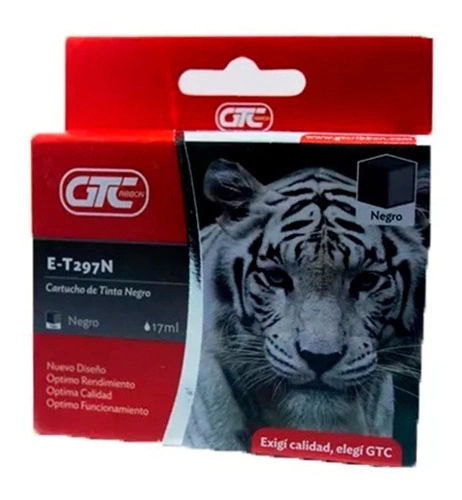 Cartucho Gtc (Epson) T 297 Negro