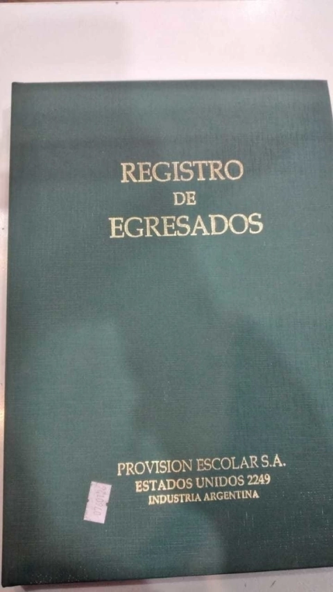 Registro De Egresados T/Dura R De E