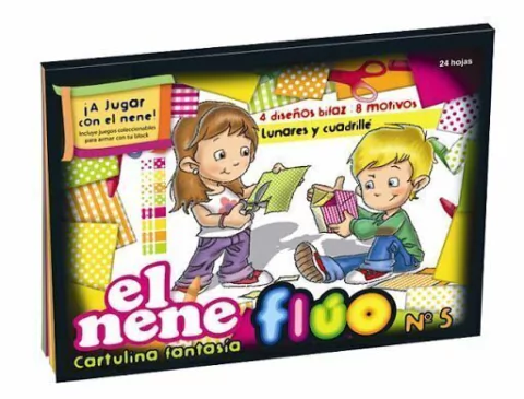Block El Nene Cartulina Entretenida El Nene - comprar online