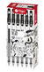 Roller Filgo Gel Pop Retractil Negro - comprar online
