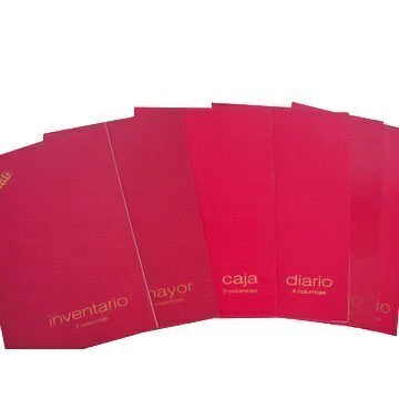 Libro Caja 3 Columnas Tapa Flexible