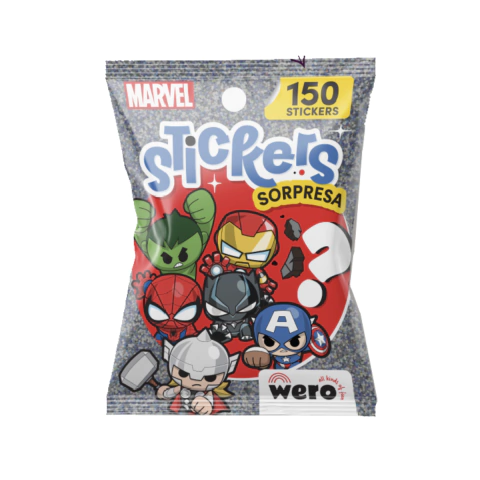Sticker Sorpresa Stitch Kitty Mickey Marvel - comprar online