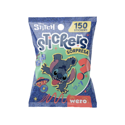 Sticker Sorpresa Stitch Kitty Mickey Marvel en internet