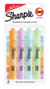 Marcador Sharpie Hl Tank Resaltador Pastel X 4