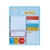 Set Notas Sticky Notes Cool Notes Celeste We3093