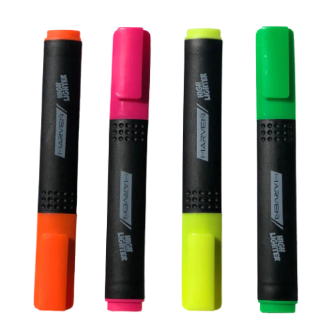 Marcador Marven Resaltador 7003 Verde