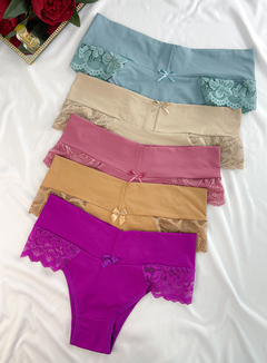 Calcinha tanga Luxo - Bella Moda íntima