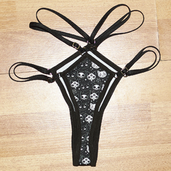 Cola less de Lycra - Gatos y pentagramas - comprar online
