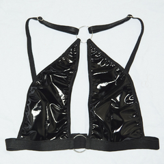 Conjunto de vinilo con argollas grandes - comprar online