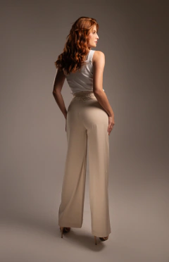 Calça Pantalona Areia - buy online