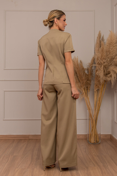 Conjunto Daniela Ocre - Vista Branco Jalecos