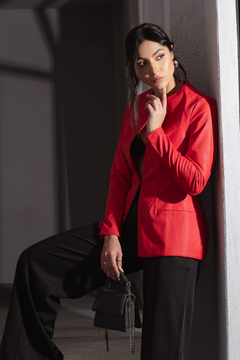 BLAZER NATACHA CEREJA