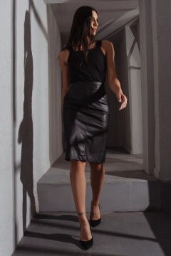 Saia Natacha Black - comprar online