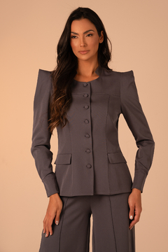 Blusa Yasmin Cinza ML